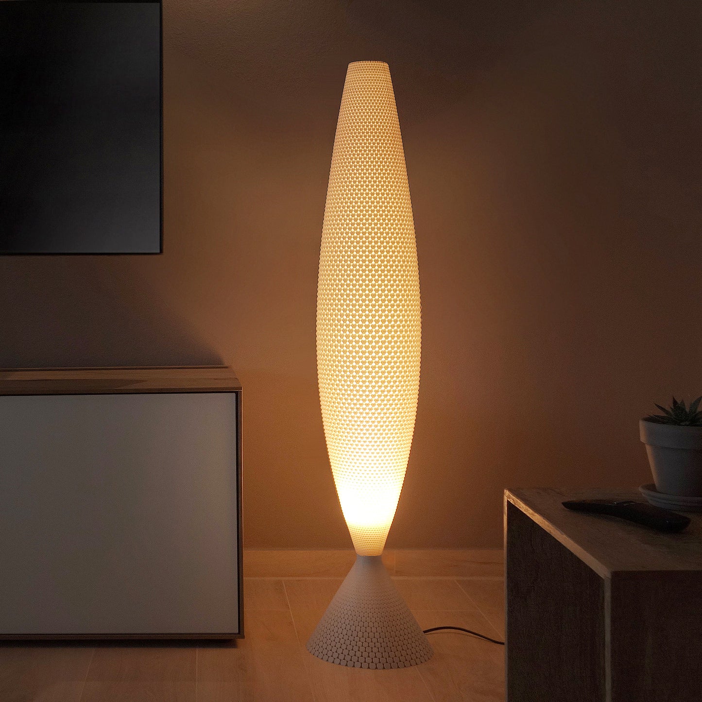 Diamant Stehleuchte 115 Flax