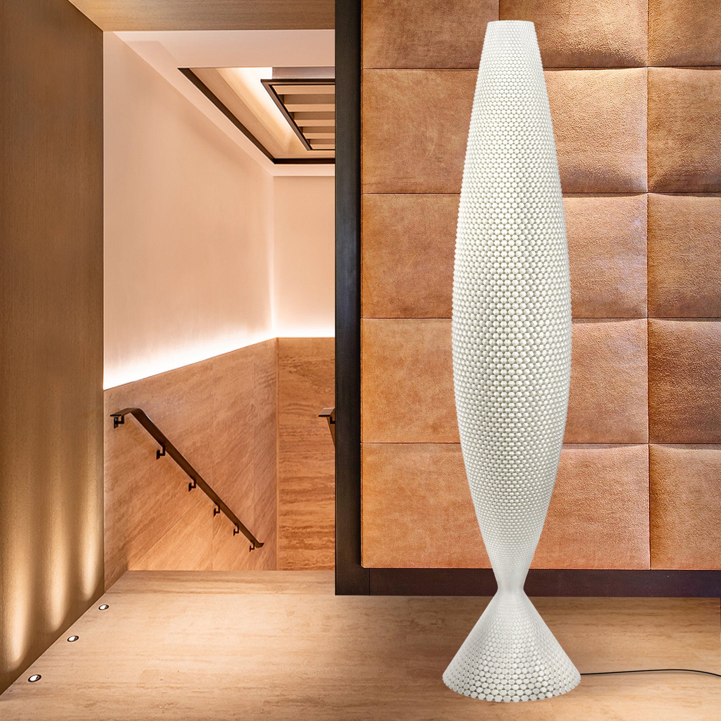 Diamant XXL Leuchtskulptur 210 Pearl