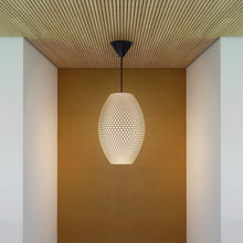 Laden Sie das Bild in den Galerie-Viewer, Diamant Hängeleuchte Olive 33 Linen