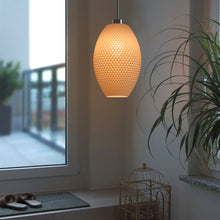 Laden Sie das Bild in den Galerie-Viewer, Diamant Hängeleuchte Olive 33 Linen
