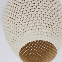 Laden Sie das Bild in den Galerie-Viewer, Diamant Hängeleuchte Olive 33 Linen