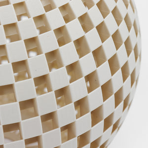 Flechtwerk Hängeleuchte Kugel 30 Linen