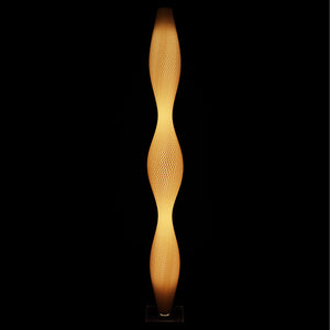 Flechtwerk Stehleuchte Lava 140 Flax