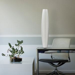 Flechtwerk Stehleuchte Pur 75 Silk