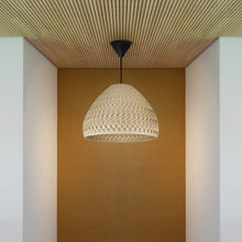 Laden Sie das Bild in den Galerie-Viewer, Fraktal Hängeleuchte Bowl 35 Linen