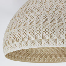 Laden Sie das Bild in den Galerie-Viewer, Fraktal Hängeleuchte Bowl 35 Linen