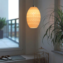 Laden Sie das Bild in den Galerie-Viewer, Fraktal Hängeleuchte Olive 33 Linen
