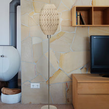 Laden Sie das Bild in den Galerie-Viewer, Fraktal Stehleuchte Olive 33 Linen